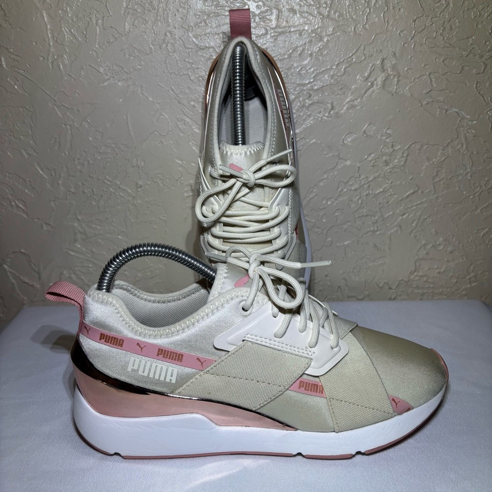 PUMA Women's Muse X-2 Metallic Sneakers Size 7